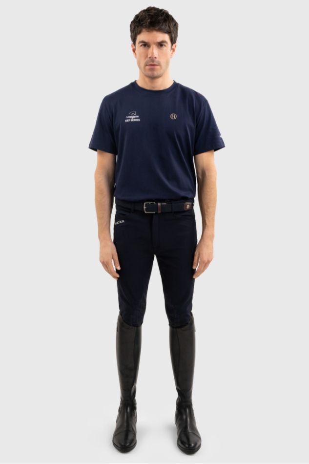 Munchen Unisex T-shirt EEFxHarcour - Azul-marinho (Navy) Munchen Unisex T-shirt EEFxHarcour - Azul-marinho (Navy)