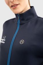 Budapest gezipptes Sweatshirt EEF x Harcour - Marine Budapest gezipptes Sweatshirt EEF x Harcour - Marine