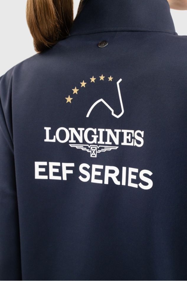 Budapest Sweatshirt met rits EEF x Harcour - Marine