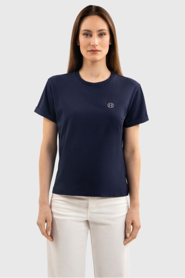 Hydra T-Shirt Mulher - Marine (Navy)