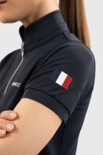Fuega Women's Polo - Navy Fuega Women's Polo - Navy
