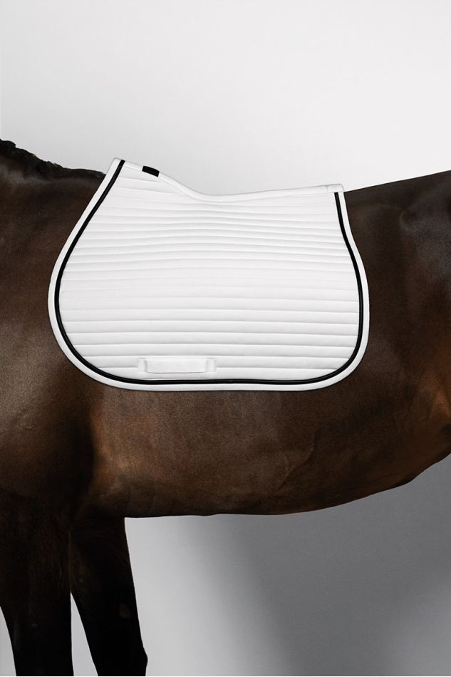 Karembar Customizable Saddle Pad - Full White