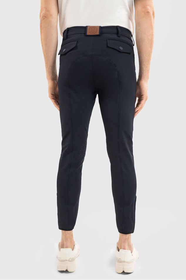 Costaso Pantaloni da equitazione fix system grip - Marine