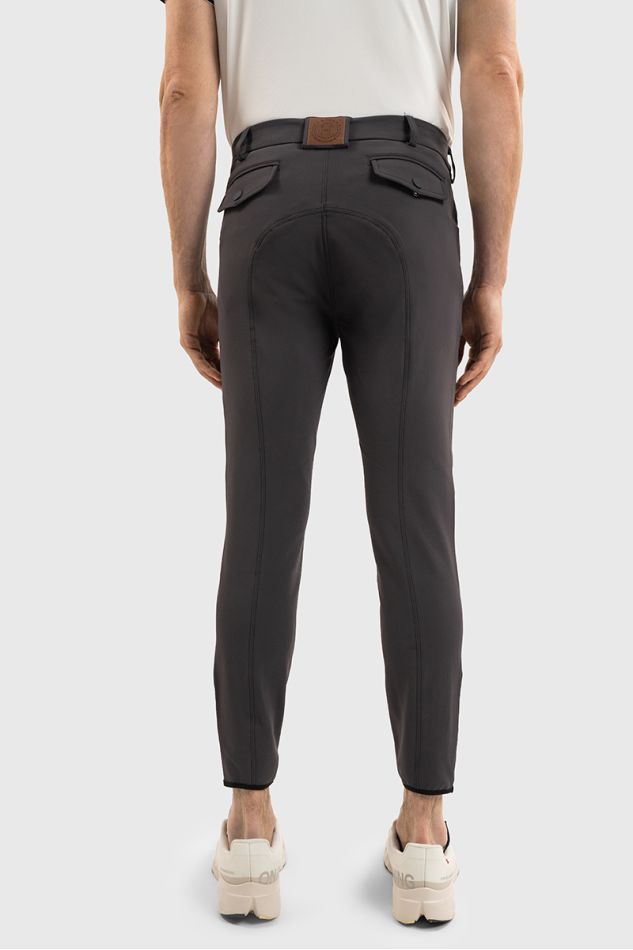 Costaso Cal&ccedil;a de equita&ccedil;&atilde;o fix system grip - Cinzento escuro
