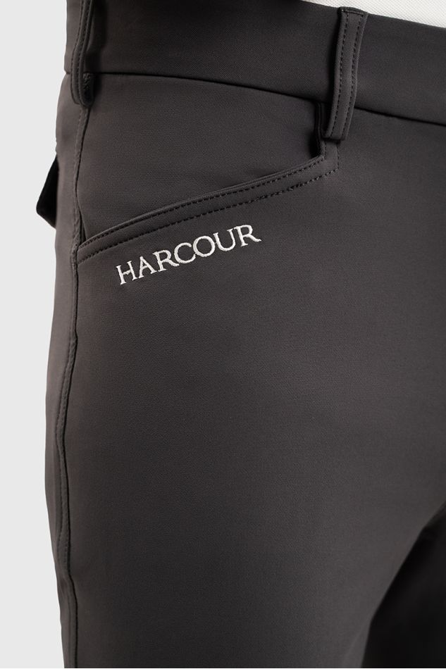 Costaso Pantaloni da equitazione fix system grip - Grigio scuro