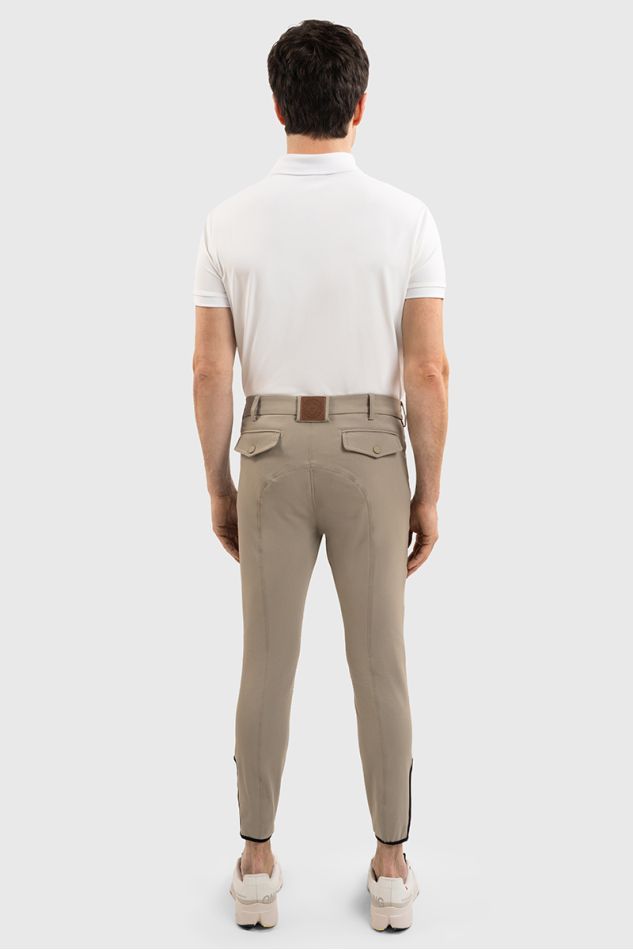 Costaso Pantalon &eacute;quitation fix system grip - Beige
