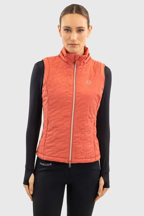 Betty Sleeveless Bodywarmer - Grapefruit