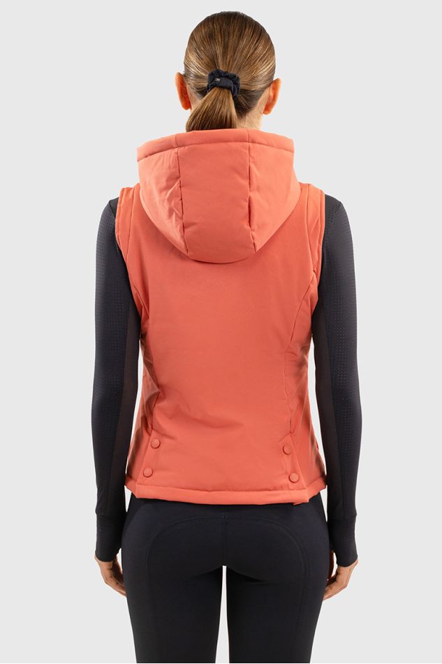 Gilet smanicato Betty - Pompelmo