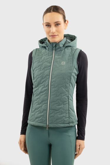 Betty Cardigan senza maniche - Peacock