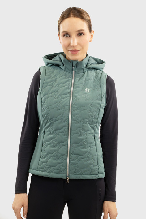 Betty Sleeveless Bodywarmer - Paon