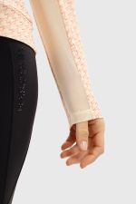 Tess Technical Polo - Jump Shell Grapefruit Tess Technical Polo - Jump Shell Grapefruit