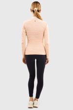 Tess Technical Polo - Jump Shell Grapefruit Tess Technical Polo - Jump Shell Grapefruit