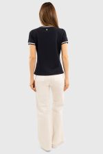 T-shirt Belsara - Azul-marinho T-shirt Belsara - Azul-marinho