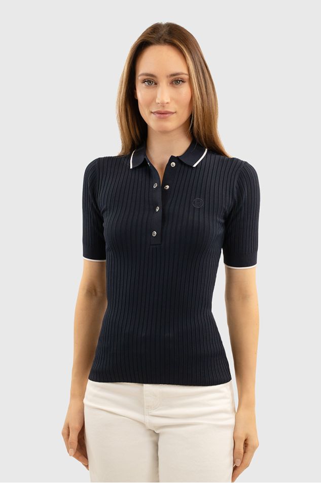 Polo Bethanie - Azul-marinho