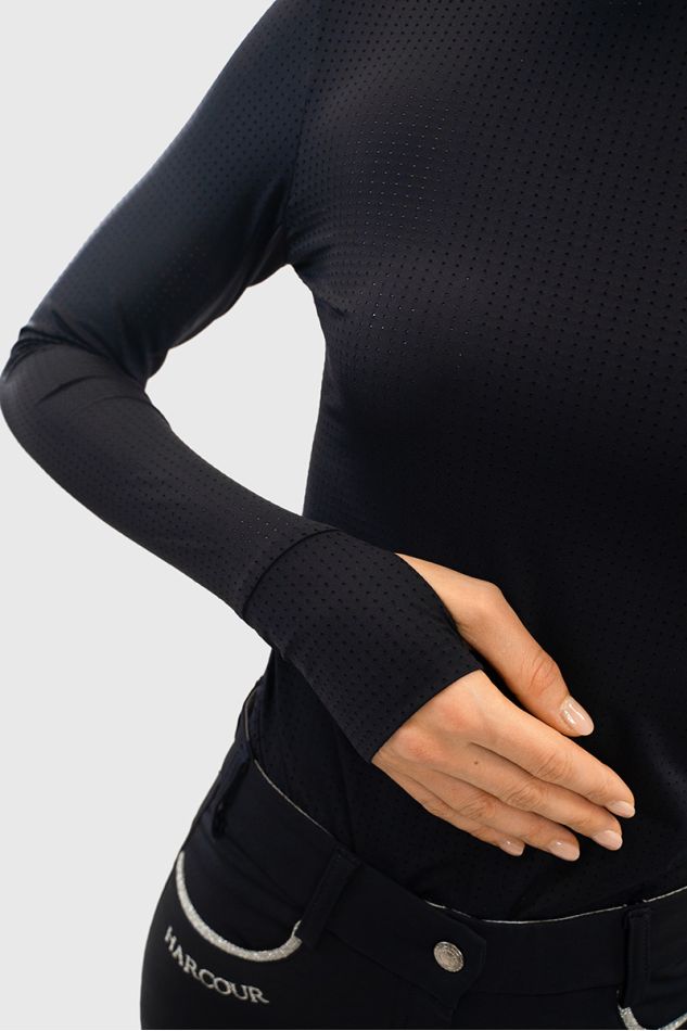 Bluvea Camiseta de manga larga - Marino