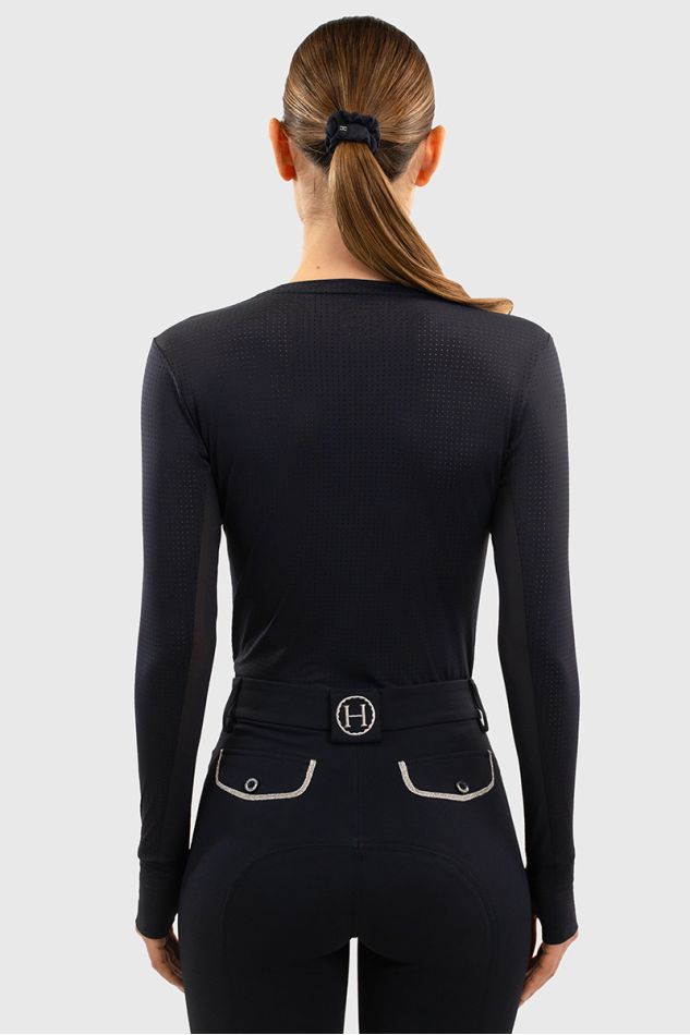 Bluvea Long-sleeve T-shirt - Navy