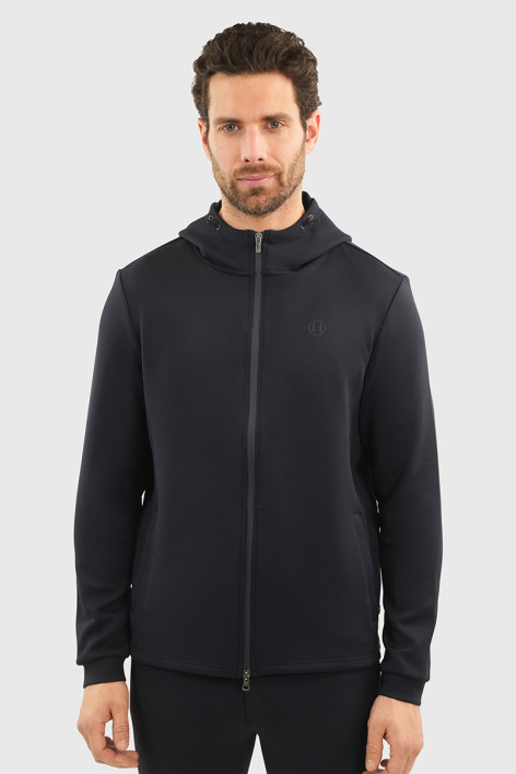 Bryss Sweat con zip - Marine