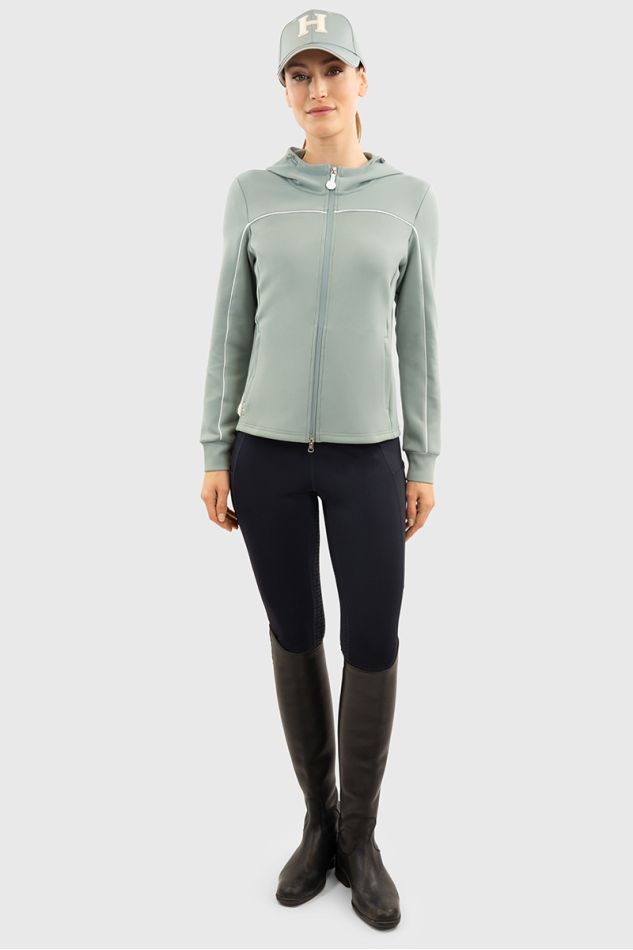 Bryssea Zip Sweaters - Cadet Bryssea Zip Sweaters - Cadet
