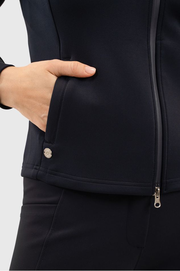 Bryssea Sweat Zipp&eacute; - Marine