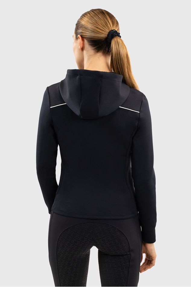 Bryssea Sudadera con cremallera - Marino