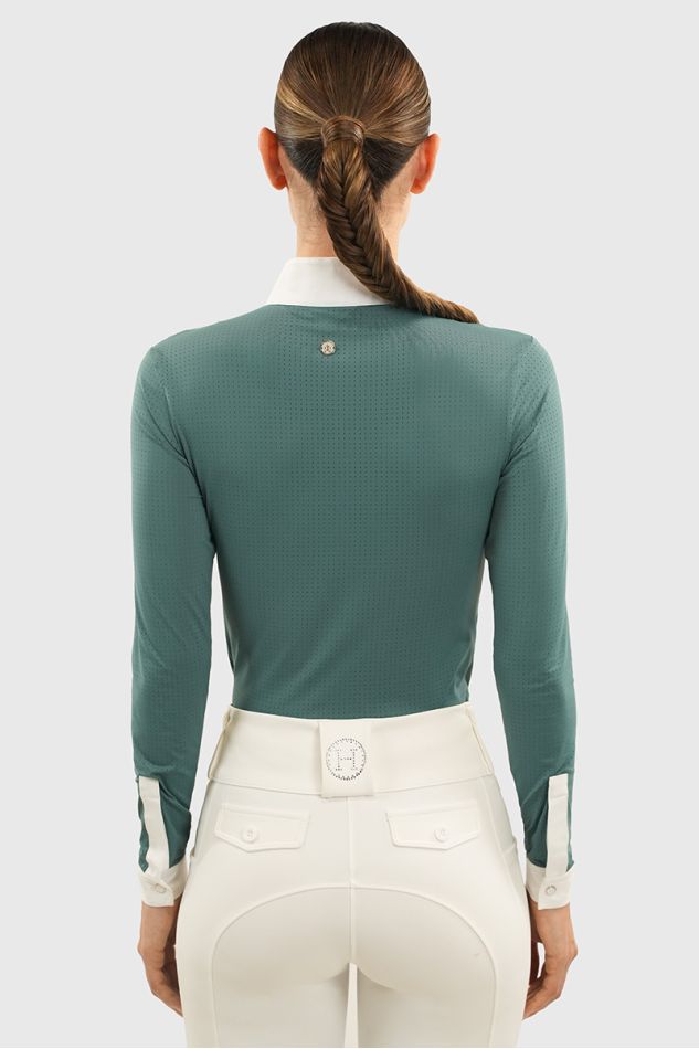 Coco Polo da concorso - Blu anatra