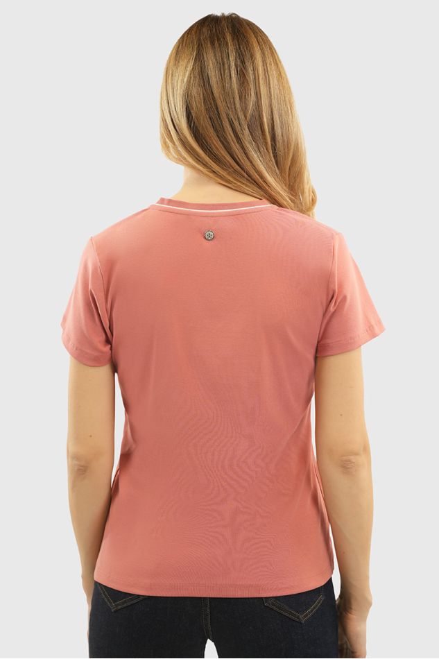 Berenice T-shirt - Rose Aurore