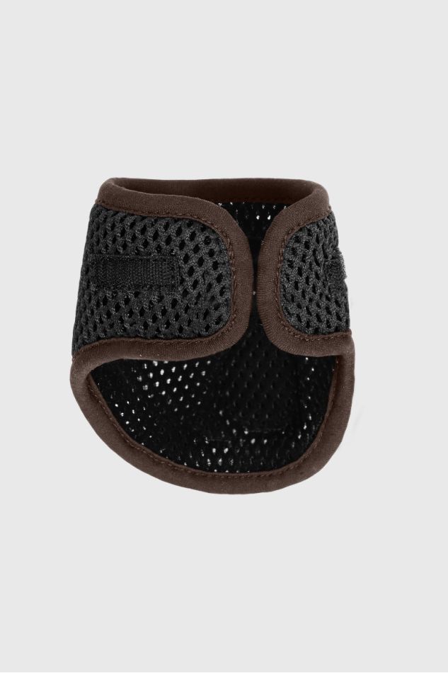 Darial Interchangeable liners for 3D mesh velvet shelled fetlock boots - Noir(Black)/Brown