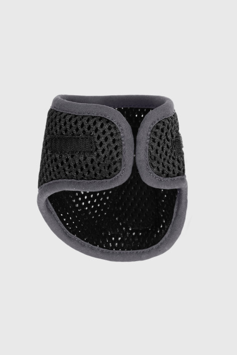 Darial Forros dos protetores de boleto com conchas em 3D mesh veludo - Preto(Black)/Dark Grey