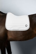 Don Juan Manta de sela Dressage amortecedora Látex - Branco (White) Don Juan Manta de sela Dressage amortecedora Látex - Branco (White)
