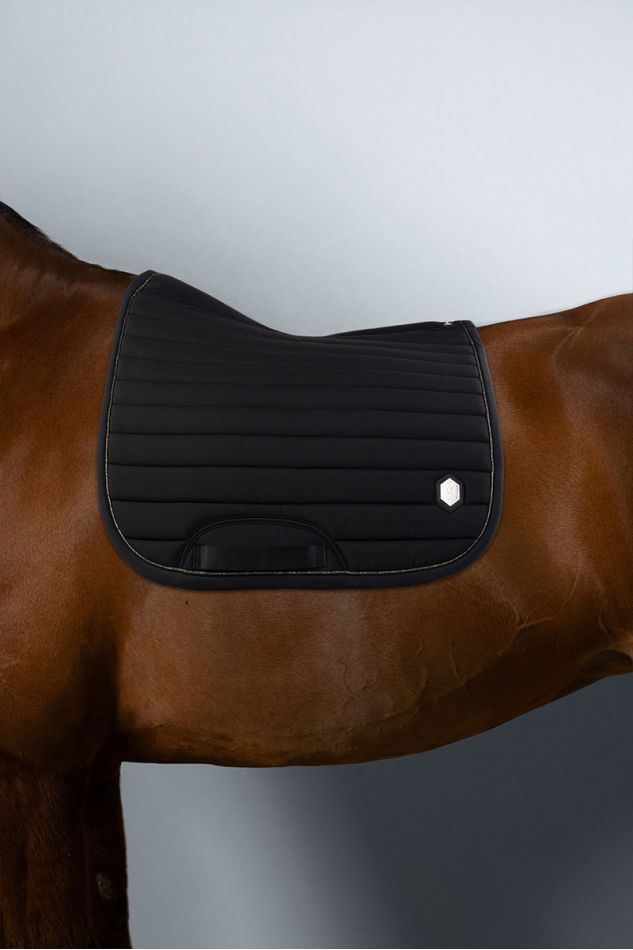 Don Juan Tapis de selle Dressage amortecedor Látex - Preto (Black) Don Juan Tapis de selle Dressage amortecedor Látex - Preto (Black)