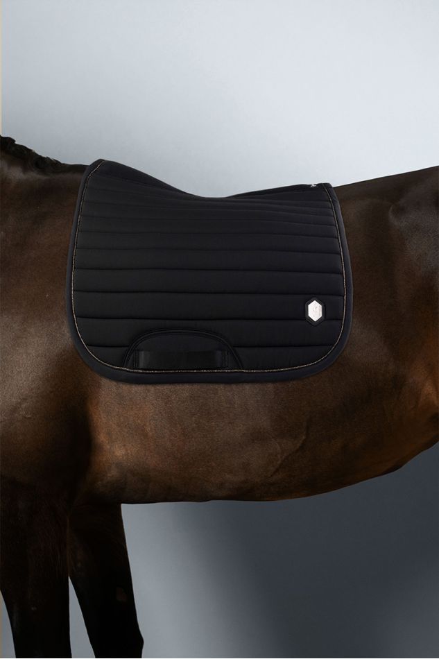 Don Juan Tapis de selle Dressage amortecedor Látex - Preto (Black) Don Juan Tapis de selle Dressage amortecedor Látex - Preto (Black)