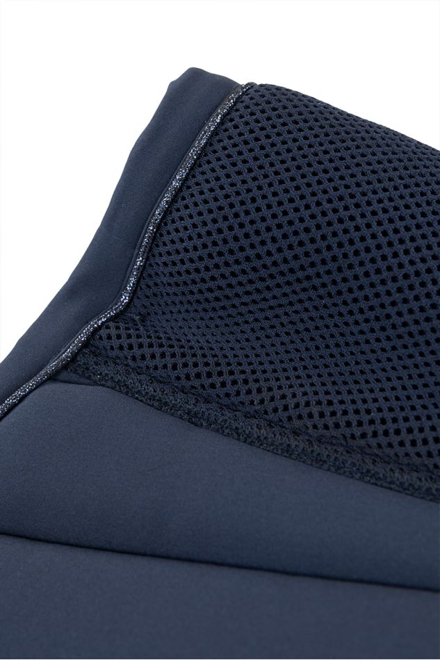 Donatello Latex Shock-Absorbing Saddle Pad - Marine (Navy)