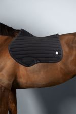 Donatello Latex Shock-Absorbing Saddle Pad - Black (Black) Donatello Latex Shock-Absorbing Saddle Pad - Black (Black)