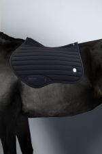 Donatello Latex Shock-Absorbing Saddle Pad - Black (Black)/Black Donatello Latex Shock-Absorbing Saddle Pad - Black (Black)/Black