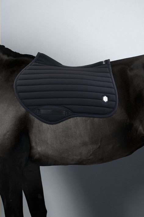 Donatello Tapis de selle amortissant Latex - Noir (Black)/Black