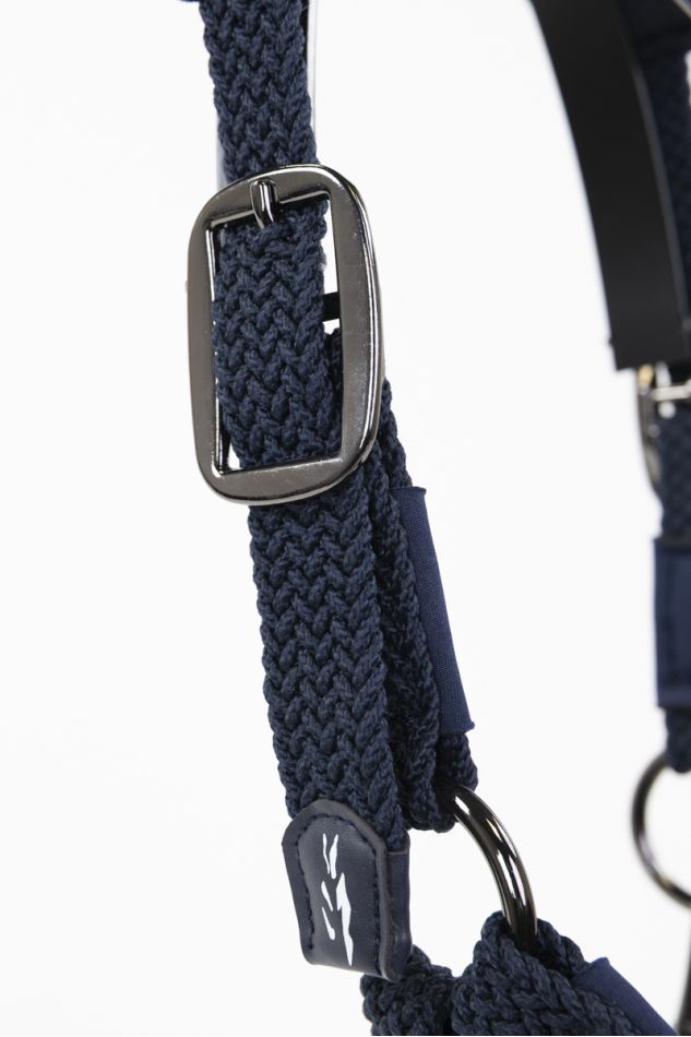 Dorai Set Ergonomisches Mesh-Halfter und F&uuml;hrstrick - Marine (Navy)