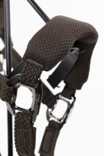 Dorai Set Licol ergonomique en mesh et longe - Marron (Brown) Dorai Set Licol ergonomique en mesh et longe - Marron (Brown)