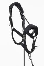 Dorai Ergonomic Mesh Halter Set and Lead Rope - Black (Black) Dorai Ergonomic Mesh Halter Set and Lead Rope - Black (Black)