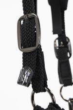Dorai Set Licol ergonomique en mesh et longe - Noir (Black) Dorai Set Licol ergonomique en mesh et longe - Noir (Black)