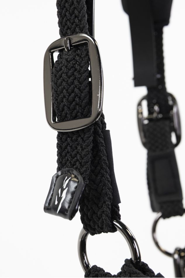 Dorai Set Licol ergonomique en mesh et longe - Noir (Black) Dorai Set Licol ergonomique en mesh et longe - Noir (Black)