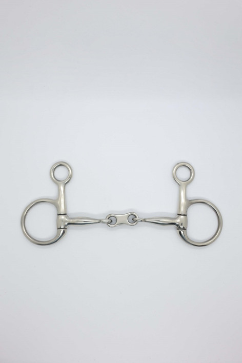 Freio Baucher dupla articulação elo plano 11mm - Inox