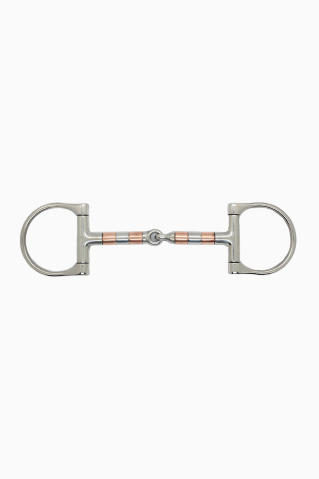 Verdun-Gebiss mit Messingrolle 12mm - Inox