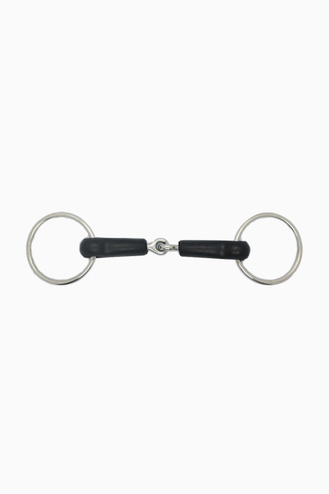 Mors simple caoutchouc - Inox