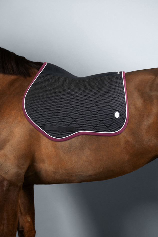 Dynamix Sottosella Mesh velluto 3D - Nero(Black)/Burgundy Dynamix Sottosella Mesh velluto 3D - Nero(Black)/Burgundy