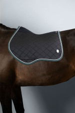 Dynamix 3D Mesh Velvet Saddle Pad - Black/Jungle Green Dynamix 3D Mesh Velvet Saddle Pad - Black/Jungle Green