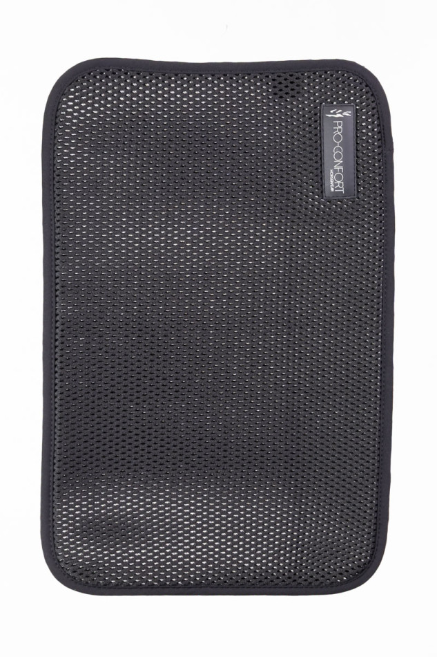 Pilmi 4er-Set Unterbandagen 3D-Mesh-Velours &ndash; Schwarz (Black)