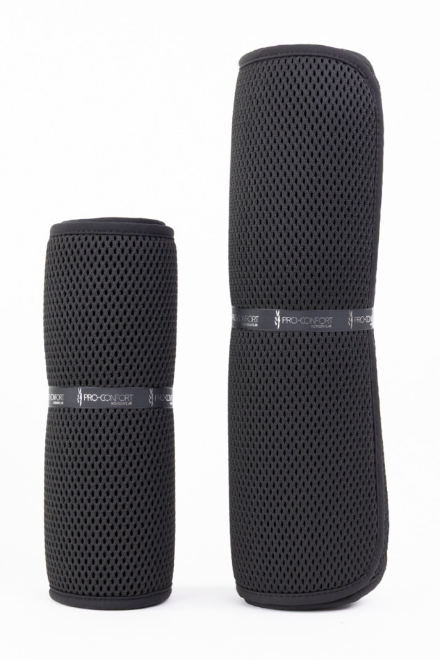 Pilmi Conjunto de 4 sub-bandagens 3D mesh veludo - Preto (Black) Pilmi Conjunto de 4 sub-bandagens 3D mesh veludo - Preto (Black)
