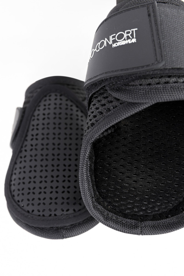 Toscane 3D Mesh Velvet Soft Fetlock Boots - Black Toscane 3D Mesh Velvet Soft Fetlock Boots - Black