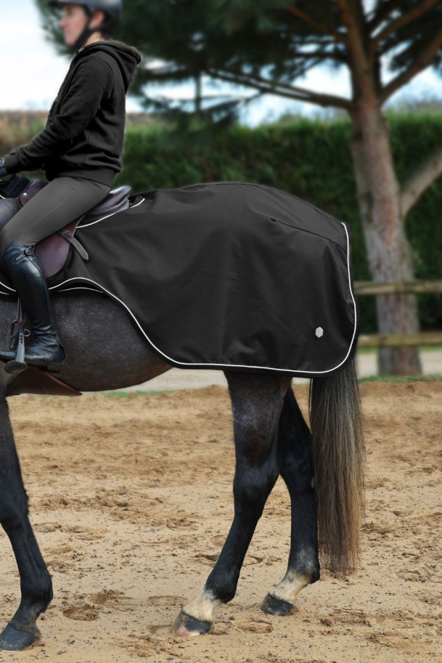 Luna Couvre-rein 3 en 1 - Noir (Black)