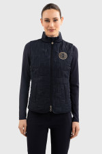 QUICKSTARA Bodywarmer Reversible CSIO LA BAULE - Marine/Marinière Himmelblau QUICKSTARA Bodywarmer Reversible CSIO LA BAULE - Marine/Marinière Himmelblau